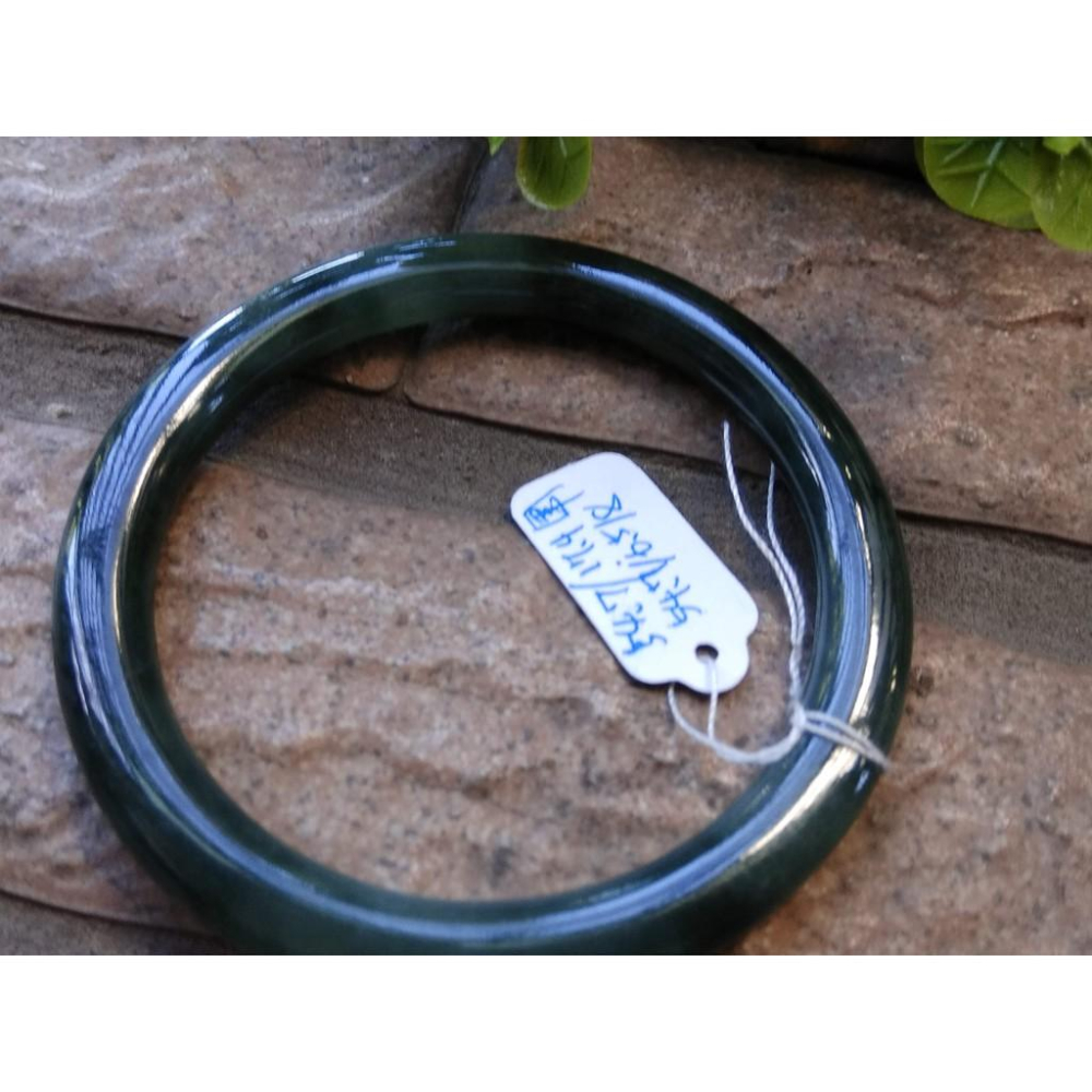 17.4天然玉石緬甸玉硬玉翡翠a貨冰藍水油青種滿綠手鐲玉鐲鐲子手環圓骨圓條鐲珠寶玉石首飾飾品精品-細節圖2