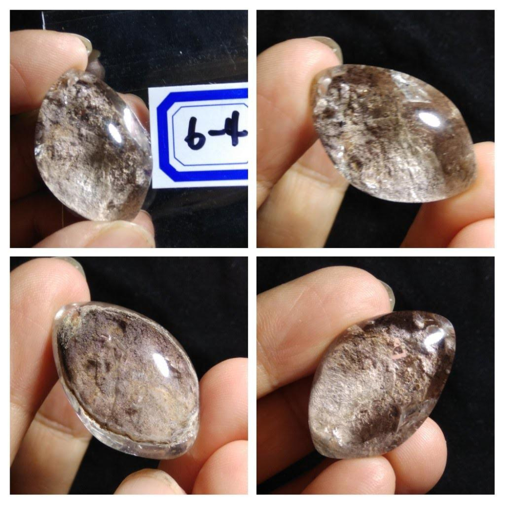 第6組鈦晶天然水晶滿天星膠花彩色花紫紅綠幽靈千層金字塔綠銀山水滴型吊墜吊飾掛飾掛墜墜子珠寶寶石玉石首飾飾品-細節圖8