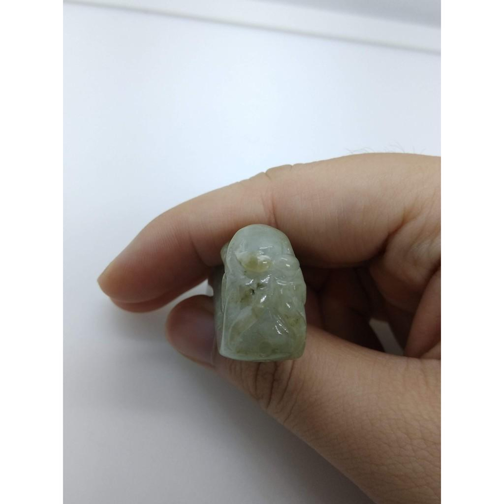 天然緬甸玉冰黃翡翠龍如意招財吊墜墜子玉墬掛件玉珮項鍊珠寶寶石首飾飾品-細節圖6