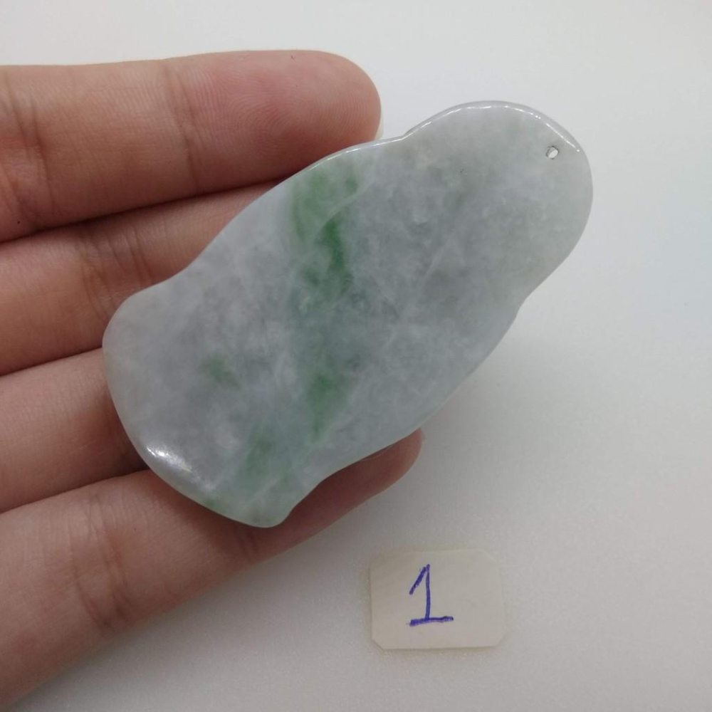 天然玉石辣綠春彩緬甸玉硬玉翡翠財神彌勒佛佛公吊墬墜子玉墬掛件玉珮項鍊珠寶寶石首飾飾品-I-細節圖4