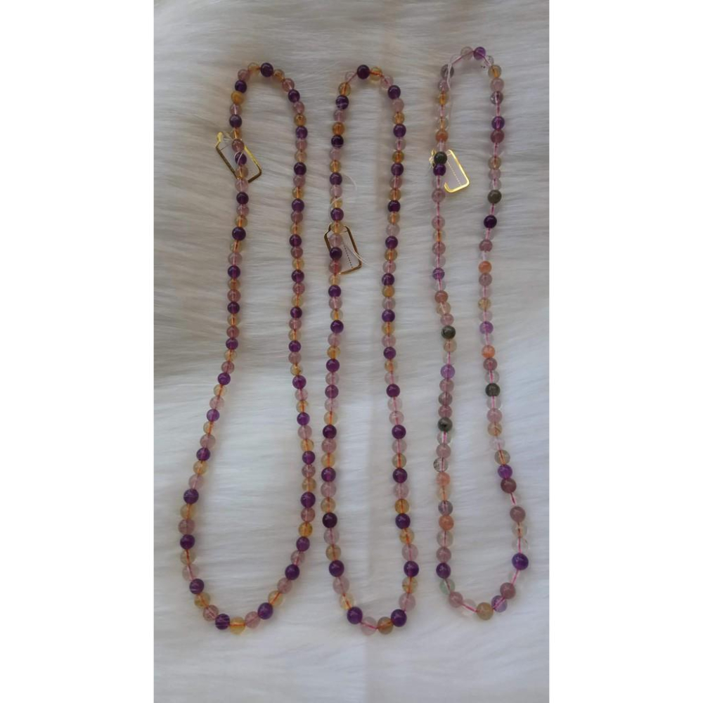 隨機出貨天然水晶超美可愛草莓晶手鍊super7超七繞三圈多圈手鍊手環手串手珠佛珠6mm珠寶玉石首飾飾品精品-細節圖3