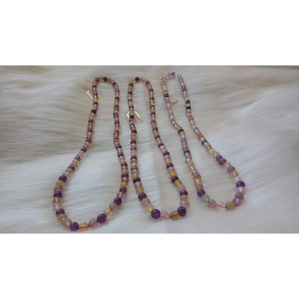 隨機出貨天然水晶超美可愛草莓晶手鍊super7超七繞三圈多圈手鍊手環手串手珠佛珠6mm珠寶玉石首飾飾品精品-細節圖5