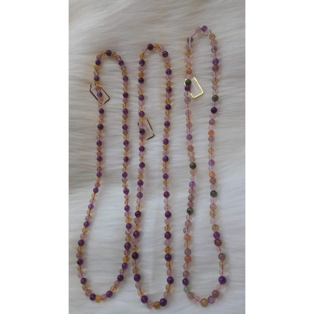 隨機出貨天然水晶超美可愛草莓晶手鍊super7超七繞三圈多圈手鍊手環手串手珠佛珠6mm珠寶玉石首飾飾品精品-細節圖6