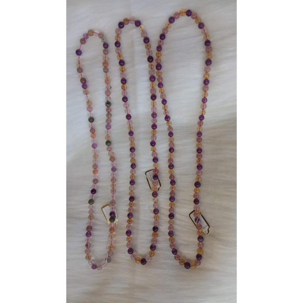 隨機出貨天然水晶超美可愛草莓晶手鍊super7超七繞三圈多圈手鍊手環手串手珠佛珠6mm珠寶玉石首飾飾品精品-細節圖7