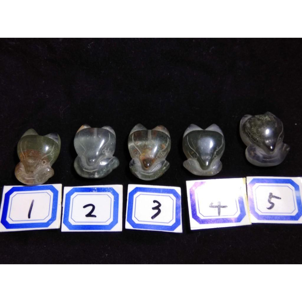 b組天然水晶滿天星花幽靈彩色花紫紅綠幽靈狐狸吊墜吊飾掛飾掛墜墜子珠寶寶石玉石首飾飾品-細節圖8