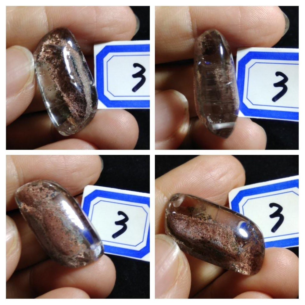 天然水晶滿天星膠花彩色花紫紅綠幽靈水滴型吊墜吊飾掛飾掛墜墜子珠寶寶石玉石首飾飾品第2組-細節圖7