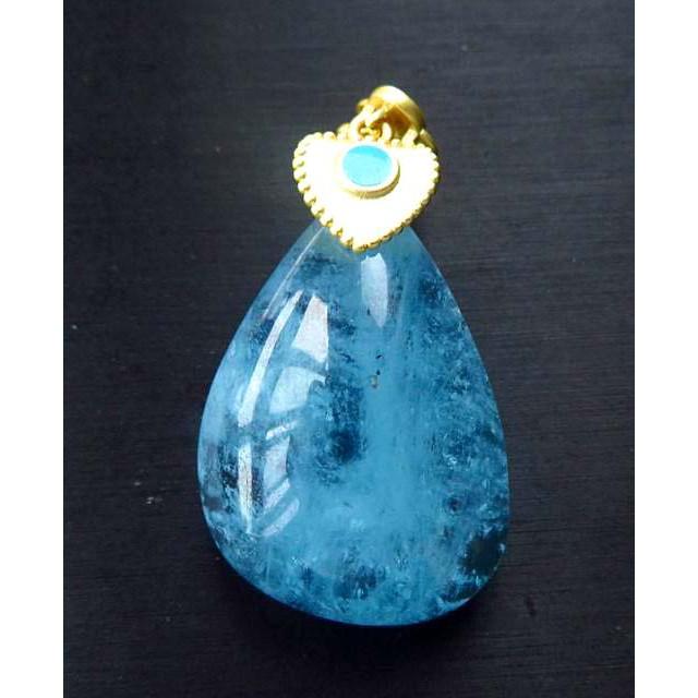 世界珍貴種極美復古歐美款海藍寶石吊飾32mm/11.5g掛飾掛墜墜子水晶招財旺事業珠寶玉石首飾飾品-細節圖3