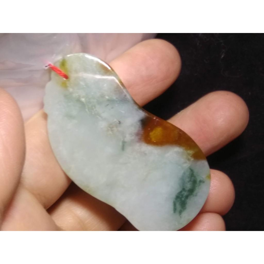 天然玉石阿彌陀佛一心向佛悟道玉石冰種緬甸玉硬玉A貨翡翠冰種三彩四喜五福紅翡吊墬玉珮墬子玉墬掛件菩薩珠寶玉石首飾飾品-細節圖5