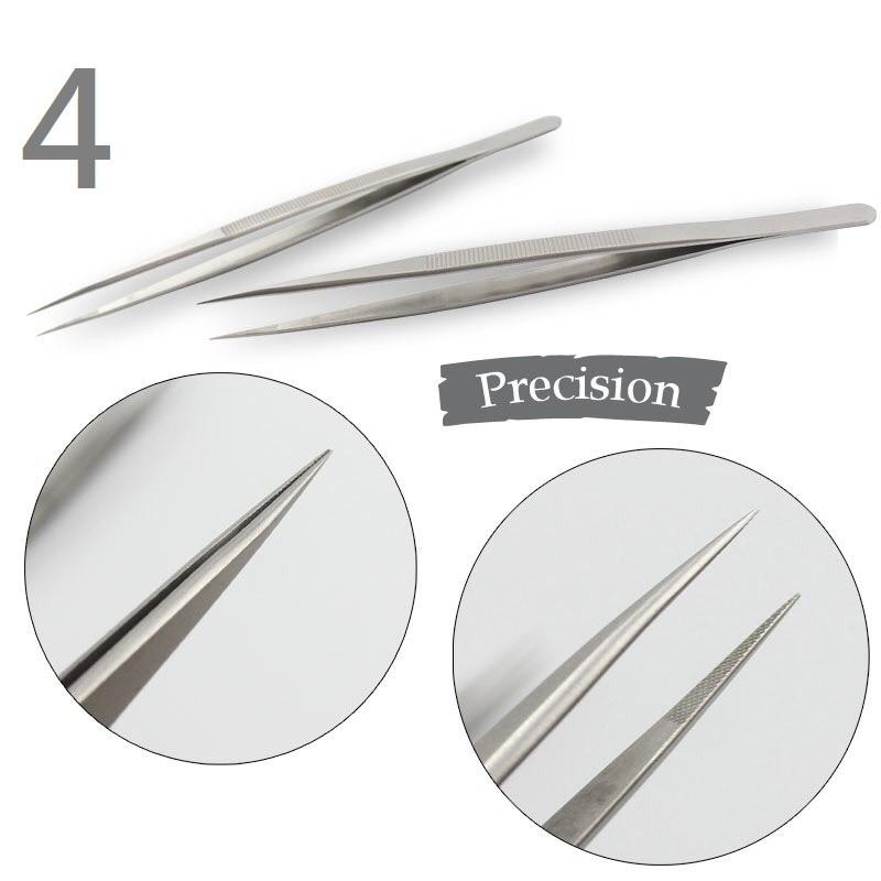 紅十字鑽石夾子帶鎖帶槽/有槽無鎖/帶鏟鑷鑽石鑷子寶石鑷子寶石抓爪鑽石夾帶槽觀賞鑑定夾子鑷子帶鎖凹槽-細節圖2