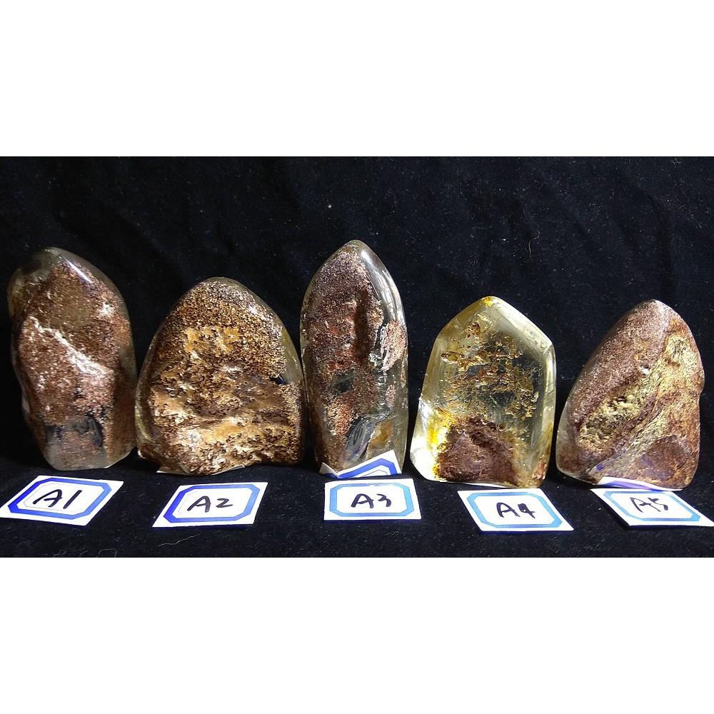 A天然水晶柱彩色花幽靈黃紫紅綠幽靈手把件擺件附底座握件把玩件風水擺飾招財珠寶玉石寶石-細節圖7