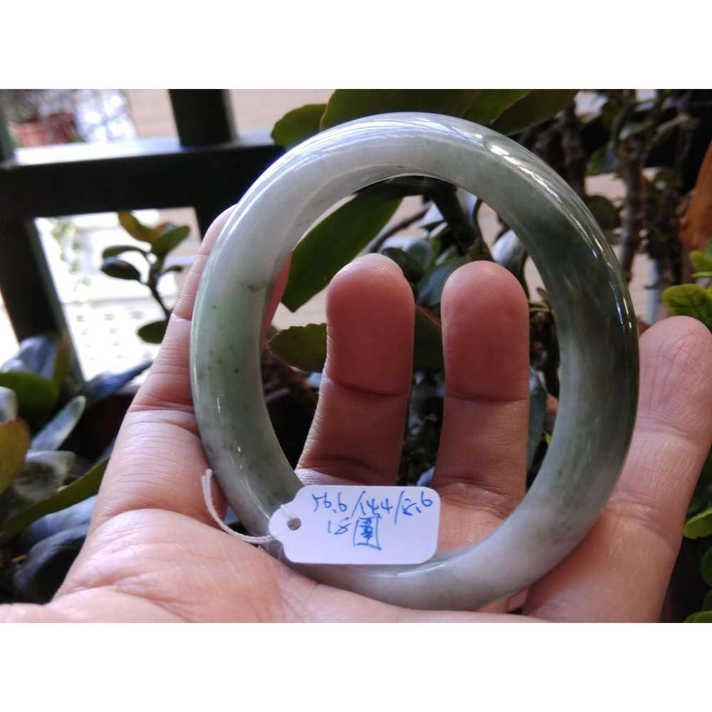 18圍天然緬甸玉硬玉翡翠A貨冰糯種冰正陽綠綠春帶彩紫羅蘭手鐲玉鐲鐲子手環平安鐲扁口鐲鐲細膩有種水珠寶玉石首飾飾品-細節圖9