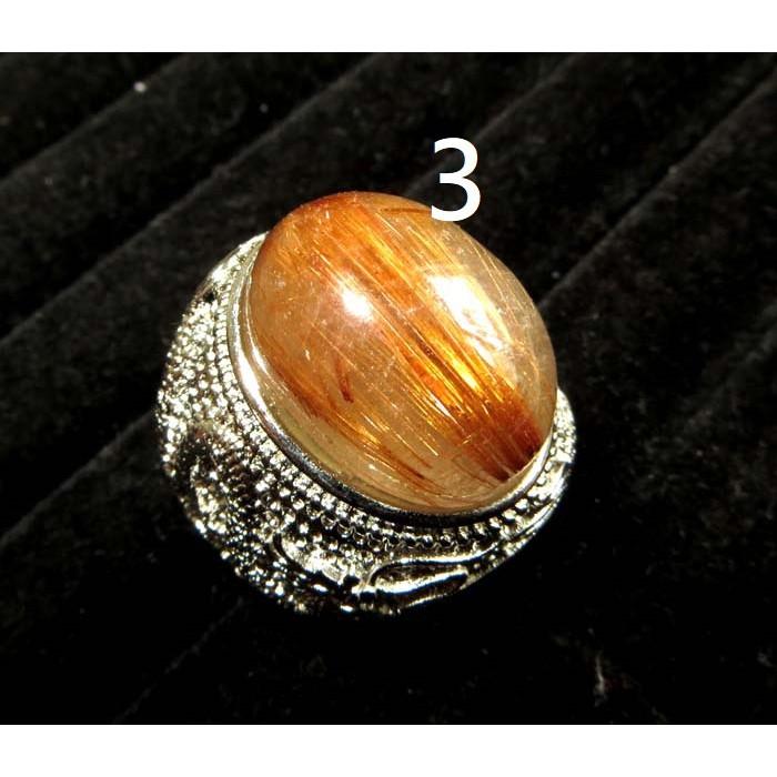 d組絕美滿絲富貴無雙極美全板AAA級鈦晶戒指活圍活口戒銅髮晶天然水晶珠寶玉石寶石首飾飾品-細節圖7