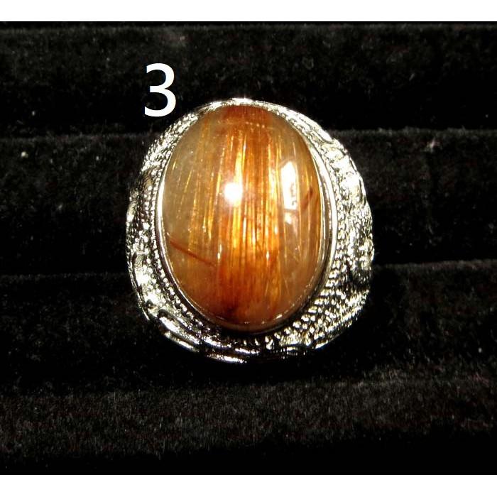 d組絕美滿絲富貴無雙極美全板AAA級鈦晶戒指活圍活口戒銅髮晶天然水晶珠寶玉石寶石首飾飾品-細節圖8