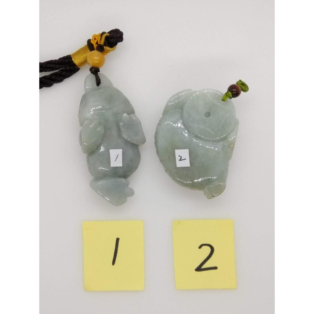 天然緬甸玉翡翠三腳蟾蜍動物吊墜墜子玉墬掛件玉珮項鍊珠寶寶石首飾飾品任選-F組-細節圖2