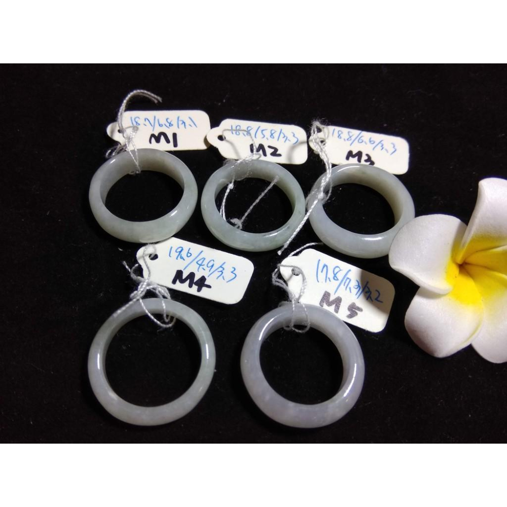 M組天然玉石硬玉緬甸玉翡翠a貨冰糯種冰綠冰紫羅蘭戒指指環玉戒珠寶玉石首飾飾品任選其一-細節圖4