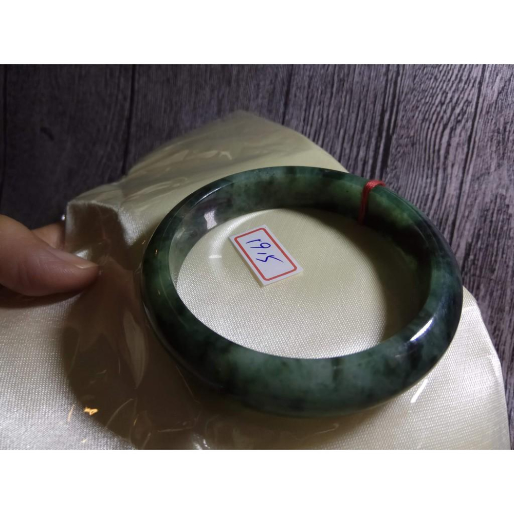 19.5圍天然緬甸玉硬玉翡翠A貨冰種飄蘭花黃翡飄花手鐲玉鐲鐲子手環平安鐲扁口鐲鐲細膩種水好珠寶玉石首飾飾品-細節圖2