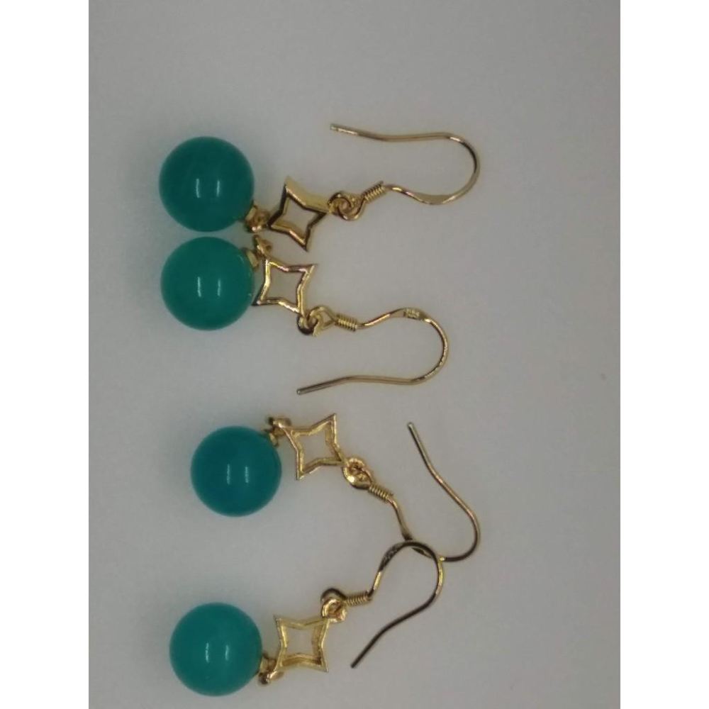 天然水晶天河石耳釘耳鈎耳針耳環耳飾725銀鑲嵌珠寶寶石首飾飾品隨機出貨-細節圖3