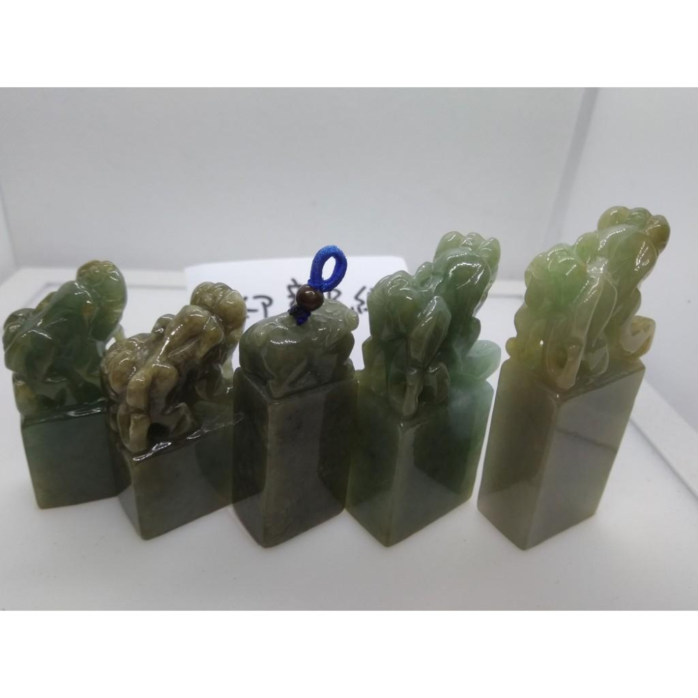 附底座B組天然緬甸玉紫羅蘭飄花黃翡貔貅翡翠 A貨印章印石印材珠寶玉石寶石首飾飾品手把件擺件-細節圖2