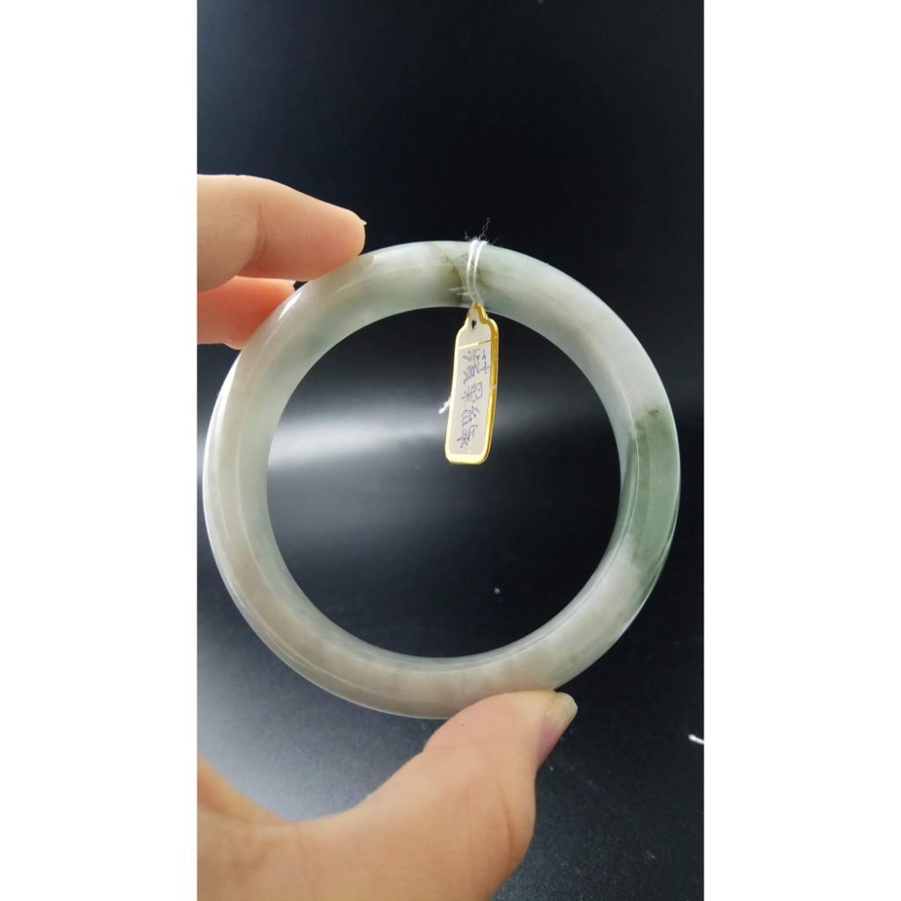 18.65圍天然緬甸玉硬玉翡翠蘋果綠手鐲玉鐲鐲子手環平安鐲珠寶玉石首飾飾品精品-細節圖7