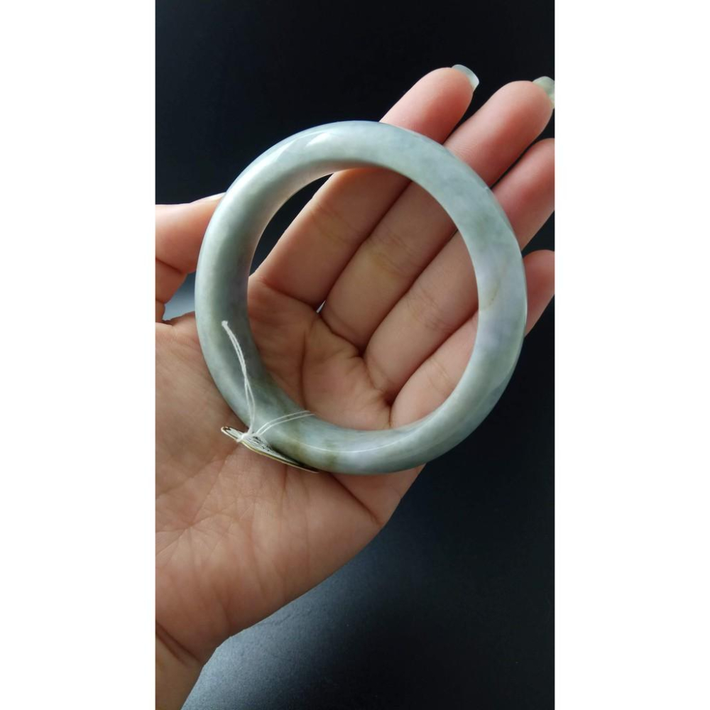 18.84圍緬甸玉翡翠a貨滿綠紫羅蘭天然緬甸玉硬玉翡翠手鐲玉鐲鐲子手環平安鐲細膩有種水珠寶-細節圖3