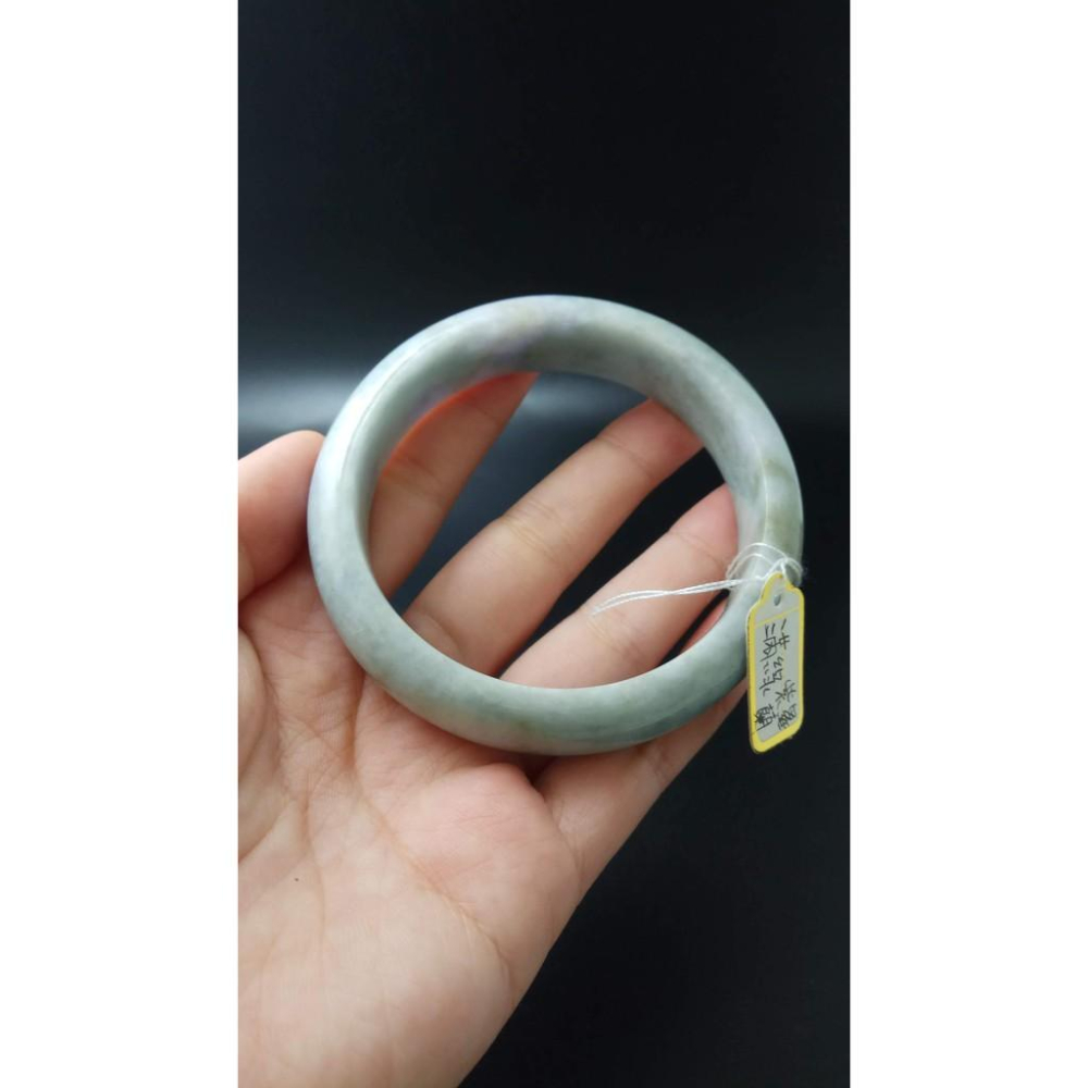 18.84圍緬甸玉翡翠a貨滿綠紫羅蘭天然緬甸玉硬玉翡翠手鐲玉鐲鐲子手環平安鐲細膩有種水珠寶-細節圖5