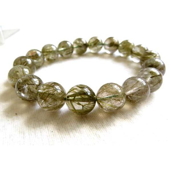 天然水晶綠碧璽手鍊招財轉運辟邪旺事業手鍊12mm/39.6g手串手鏈手珠手環綠碧璽珠寶玉石首飾飾品-細節圖4