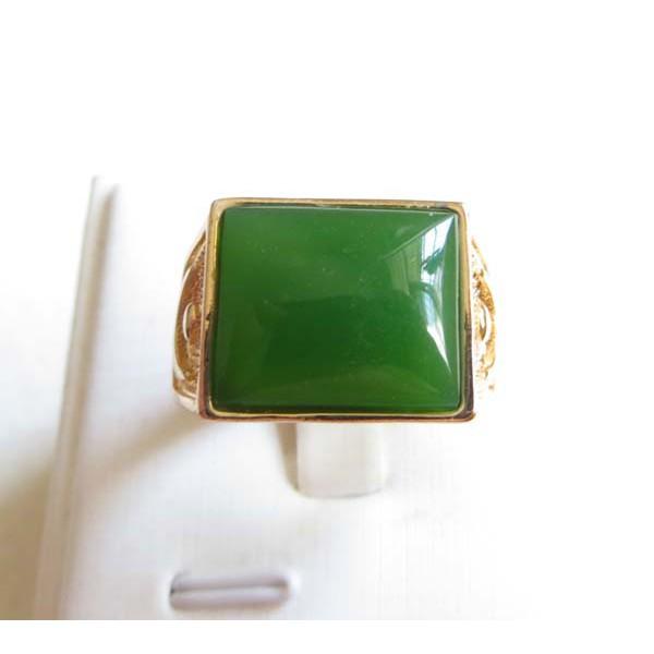 24*12*7mm/2.5g天然和闐玉和田玉軟玉正陽綠碧玉鑲嵌925銀活圍玉翠玉指環正品裸石珠寶首飾玉石寶石和闐玉滿綠-細節圖3