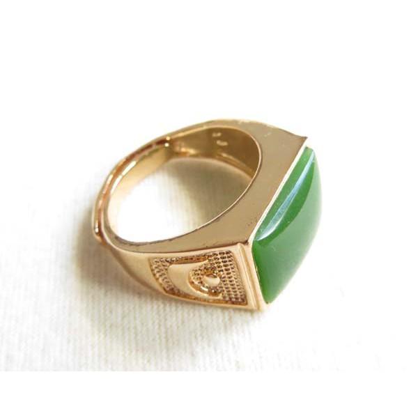 24*12*7mm/2.5g天然和闐玉和田玉軟玉正陽綠碧玉鑲嵌925銀活圍玉翠玉指環正品裸石珠寶首飾玉石寶石和闐玉滿綠-細節圖4