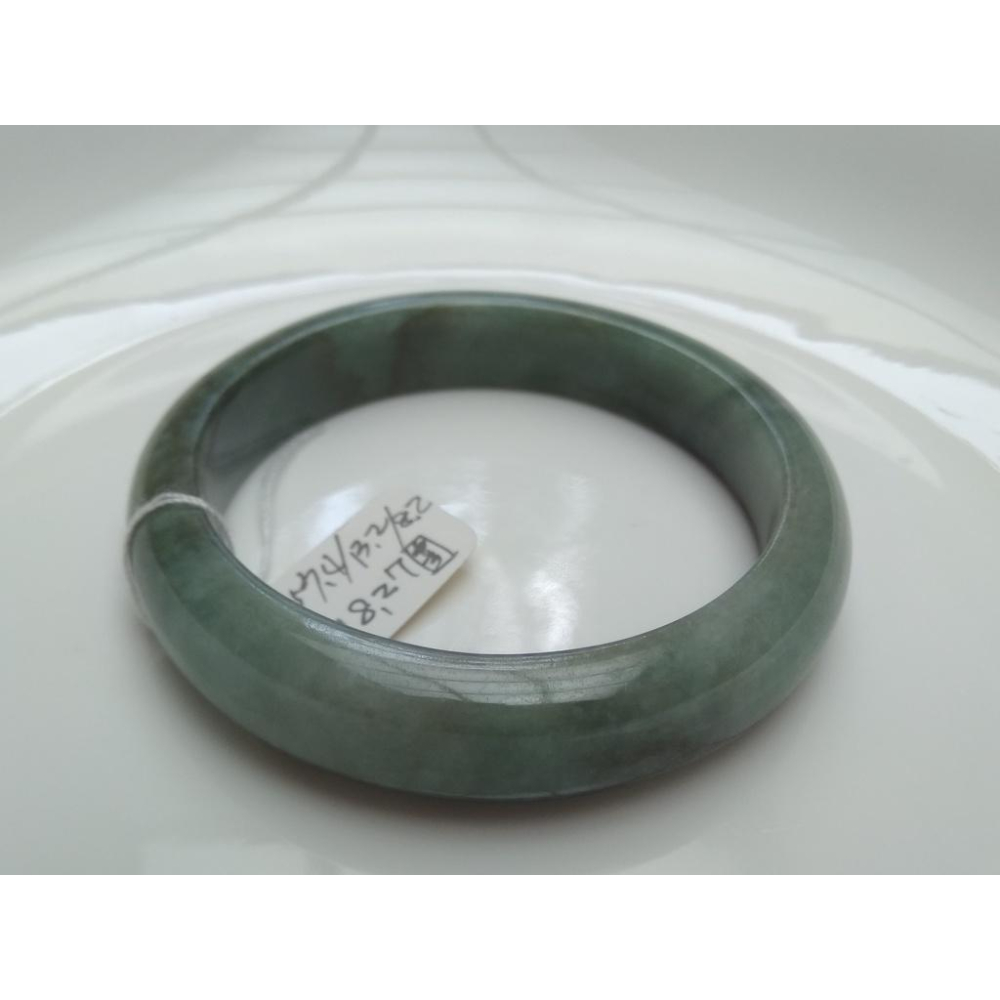 18.27圍天然玉石翡翠a貨緬甸玉硬玉藍水手鐲玉鐲鐲子手環鐲珠寶玉石首飾飾品-細節圖9