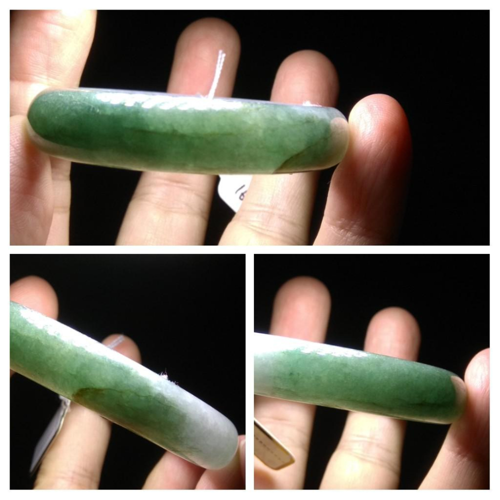 16.33圍附證書天然玉石翡翠a貨緬甸玉硬玉細糯種冰綠春帶彩手鐲玉鐲鐲子手環貴妃鐲橢圓鐲珠寶玉石首飾飾品-細節圖2