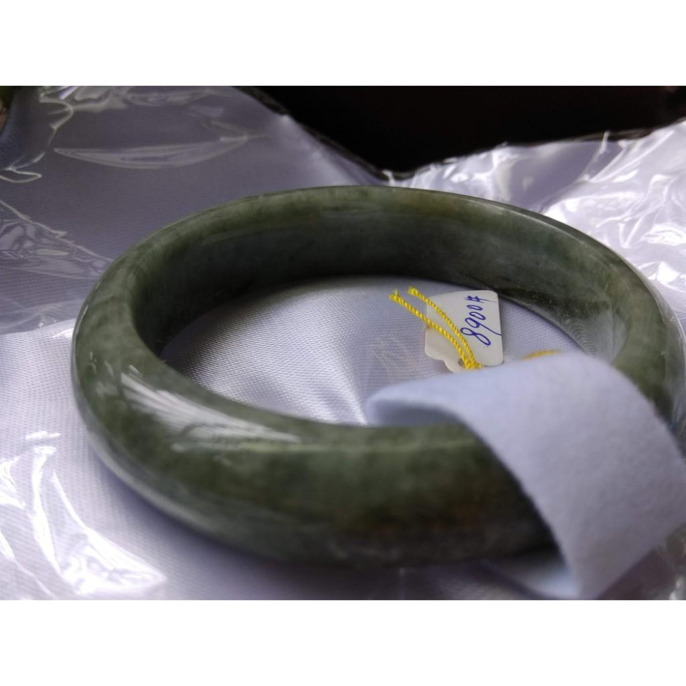 17.73圍緬甸玉硬玉翡翠a貨豆青種滿綠手鐲手環玉鐲鐲子平安鐲扁口鐲真品正品珠寶天然玉石寶石首飾飾品-細節圖5