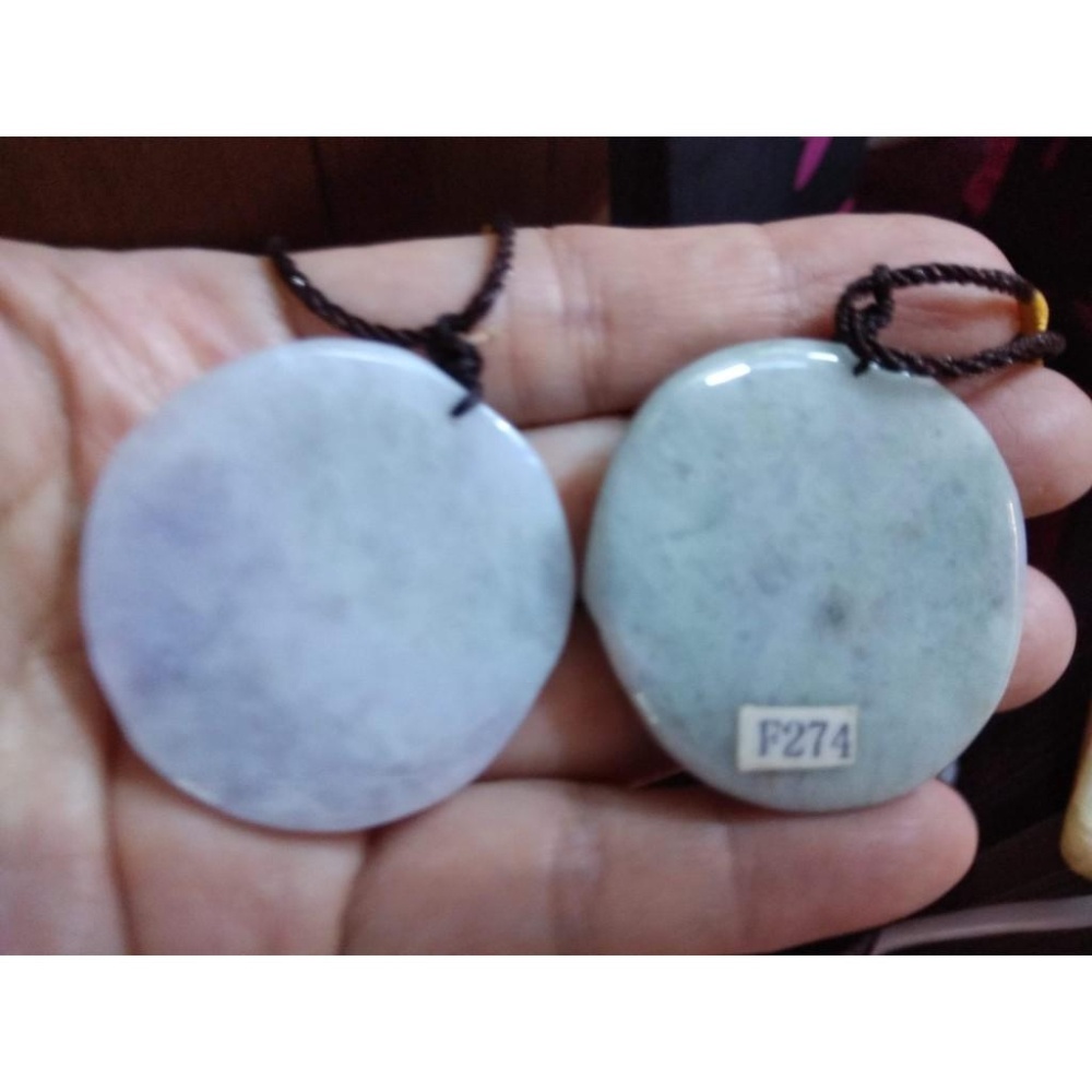 天然緬甸玉硬玉正品A貨翡翠冰糯種紫羅蘭滿綠彌勒佛笑佛招財財神墬子吊墬玉墬掛件項鍊兩款任選-細節圖8