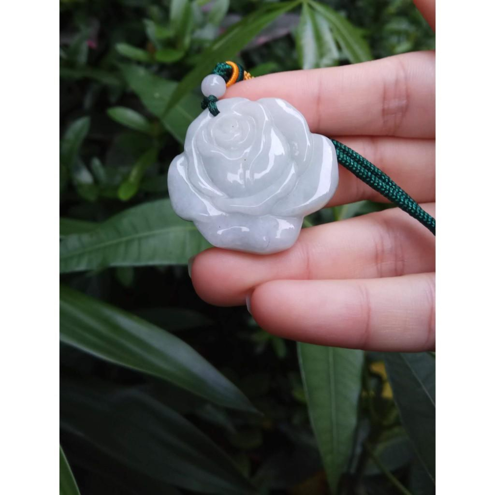 天然玉石緬甸玉正品A貨翡翠冰綠滿綠春帶彩紫羅蘭花朵掛墬花開富貴掛牌吊墬玉墬掛件玉珮項鍊珠寶玉石首飾飾品-細節圖6