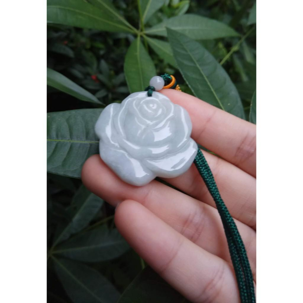 天然玉石緬甸玉正品A貨翡翠冰綠滿綠春帶彩紫羅蘭花朵掛墬花開富貴掛牌吊墬玉墬掛件玉珮項鍊珠寶玉石首飾飾品-細節圖8
