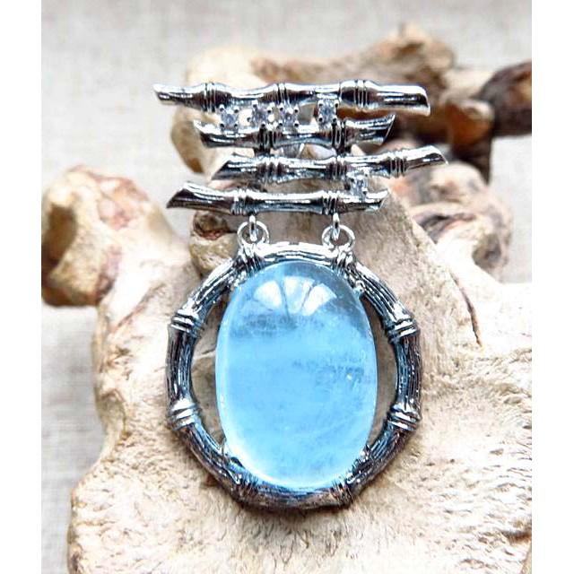 世界珍貴種極美復古歐美款海藍寶石吊飾掛飾掛墜墜子水晶招財旺事業珠寶玉石首飾飾品-細節圖3