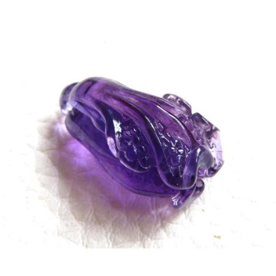 最安挑戦！ 置物 天然紫水晶 白菜 BL1–001 彫刻・オブジェ