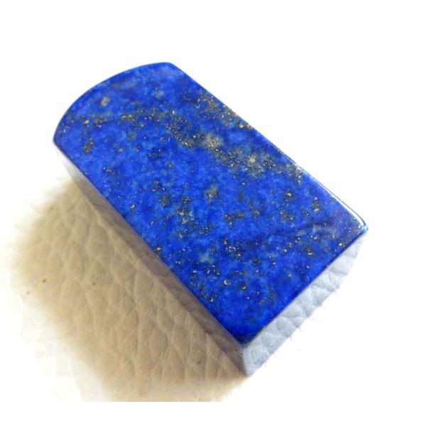 天然水晶AAA級帶撒金青金石青花瓷阿富汗帝王石印章吊墬掛墜墬子玉珮珠寶玉石寶石首飾飾品擺件46*21*17mm-細節圖2