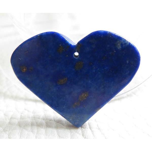 天然水晶帝王石AAA級帶撒金青金石心型青花瓷阿富汗帝王石吊墬掛墜墬子項鍊玉珮珠寶玉石寶石首飾飾品-細節圖2