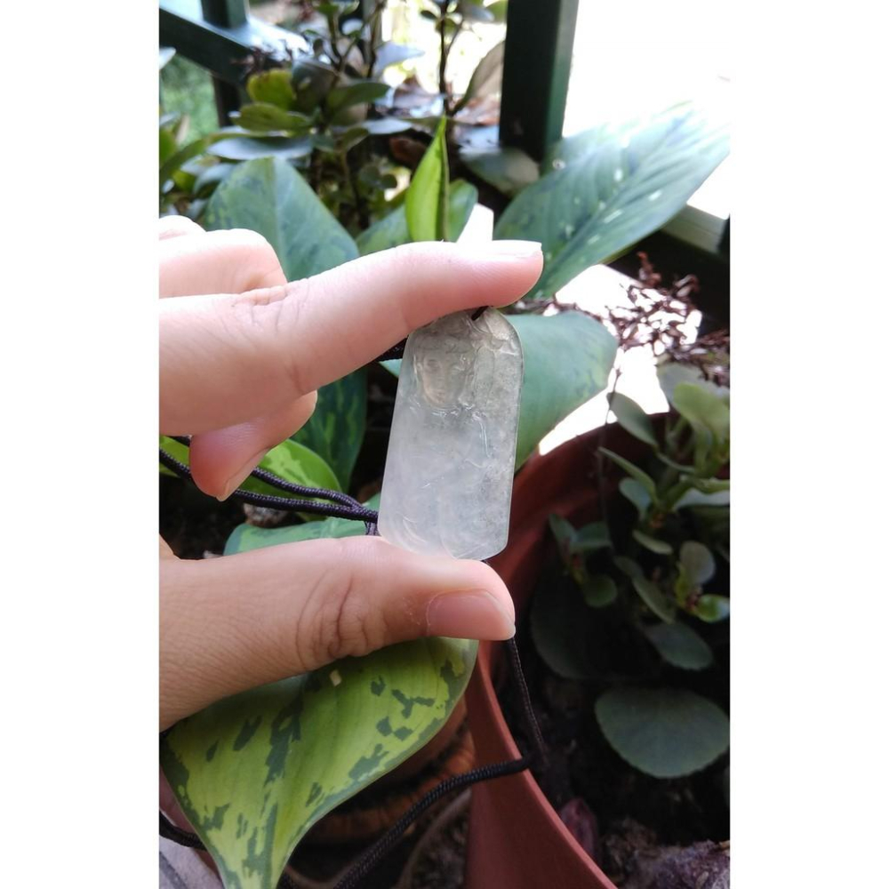 帶證書天然玉石緬甸玉硬玉A貨翡翠冰種紫羅蘭黃翡立體精雕吊墬玉珮墬子玉墬掛件觀音菩薩如來佛像珠寶寶石首飾飾品-細節圖7