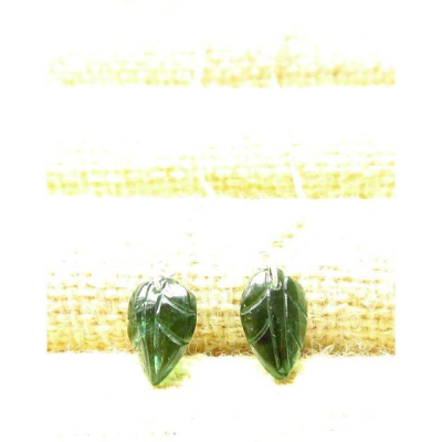 彩色寶石半寶石電氣石綠碧璽耳釘耳線耳針耳鈎耳環耳飾10mm垂墬式糖果彩色珠寶首飾飾品