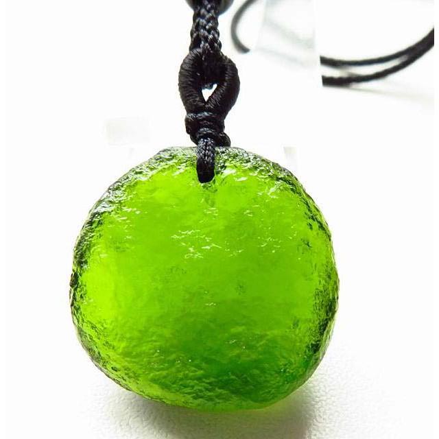 全通透捷克隕石原石吊墜AAA級25mm/10g 隕石原石掛墜水晶體隨型吊墜能量之石男女款吊墜墬子玉墬掛件項鍊玉珮-細節圖2