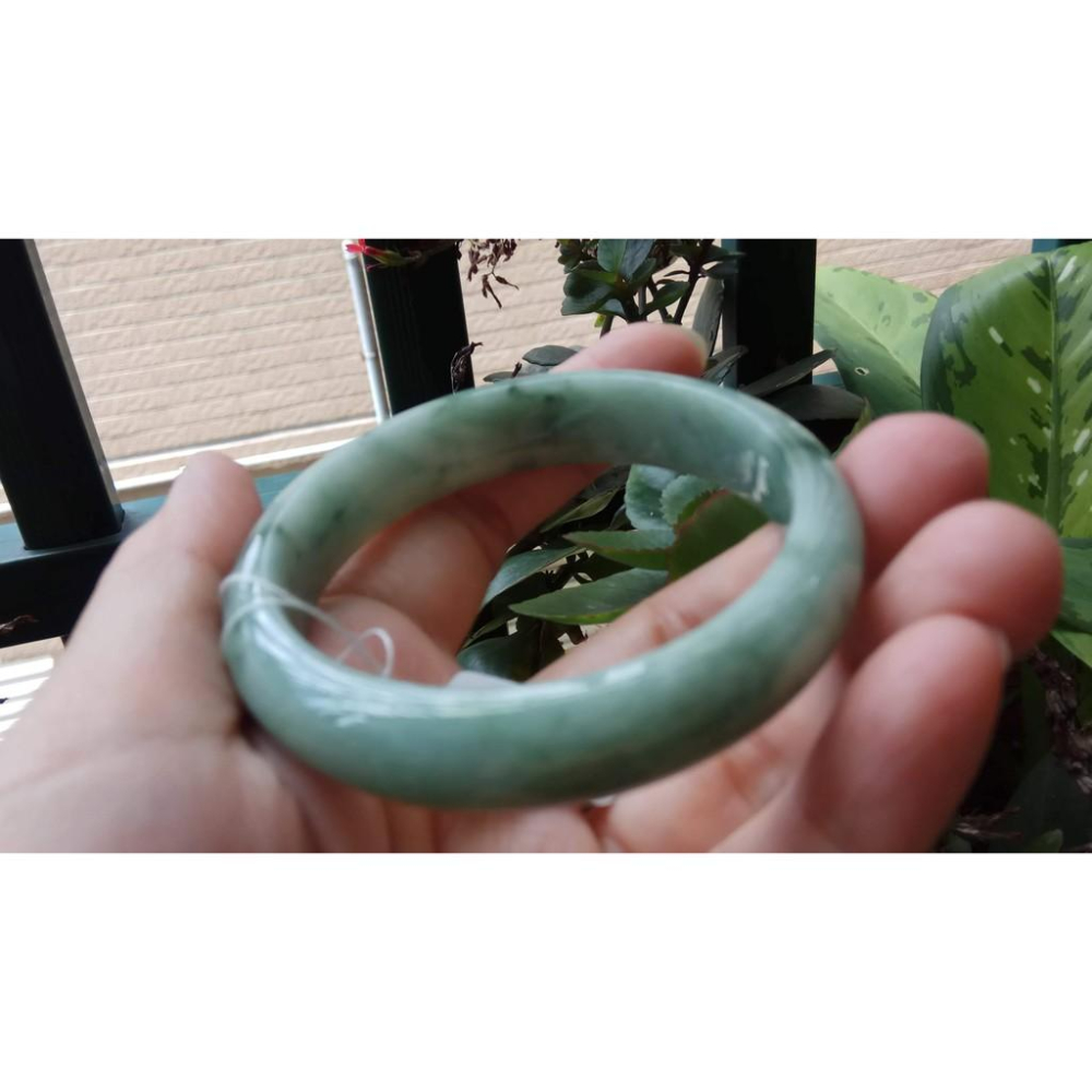 18.37圍天然緬甸玉硬玉翡翠A貨冰糯種滿蘋果綠種手鐲玉鐲鐲子手環平安鐲扁口鐲鐲細膩有種水珠寶玉石首飾飾品-細節圖7