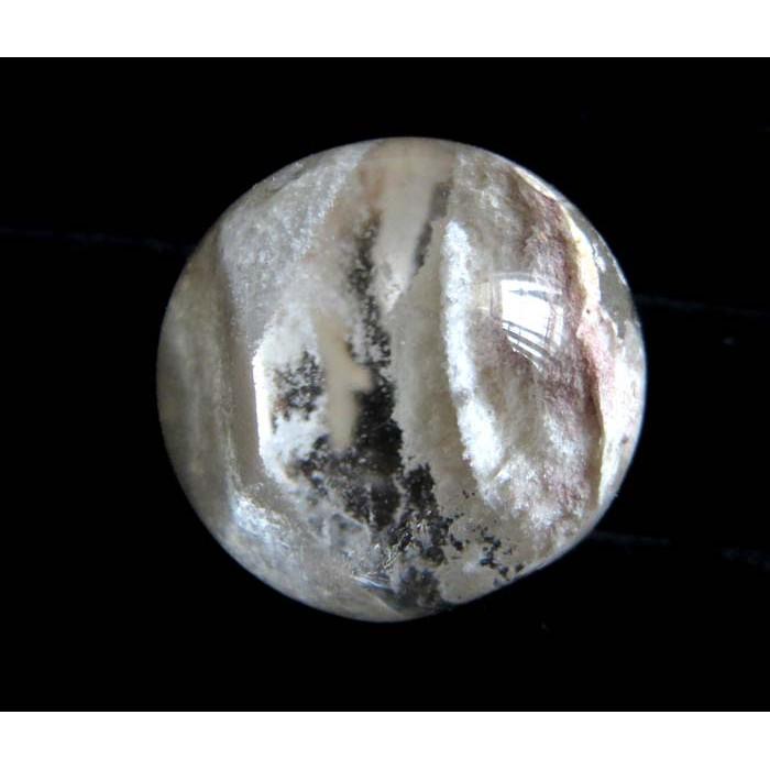 天然水晶天然白幽靈小球有球必應直徑22mm/14.6g手把件掛墬吊墬墬子項鍊掛件玉珮珠寶玉石寶石首飾玉墬飾品-細節圖4