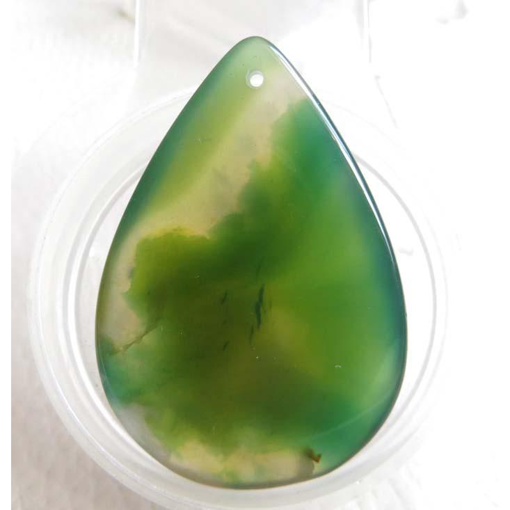 絕美花型綠色櫻花瑪瑙吊墜項墜天然櫻花瑪瑙吊墜掛墬墬子項鍊掛件玉珮珠寶玉石寶石首飾玉墬飾品-細節圖2