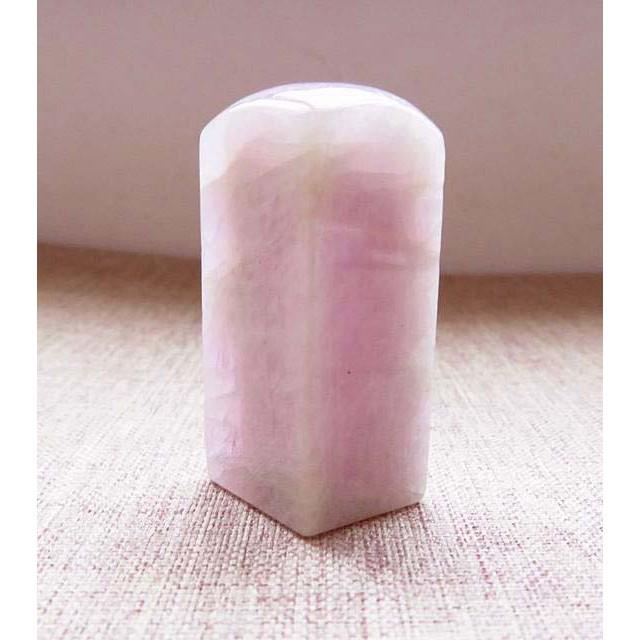 天然紫鋰輝石印章印石印材手把件擺件四方印主不動產招財賺四方財紫羅蘭珠寶首飾飾品-細節圖3