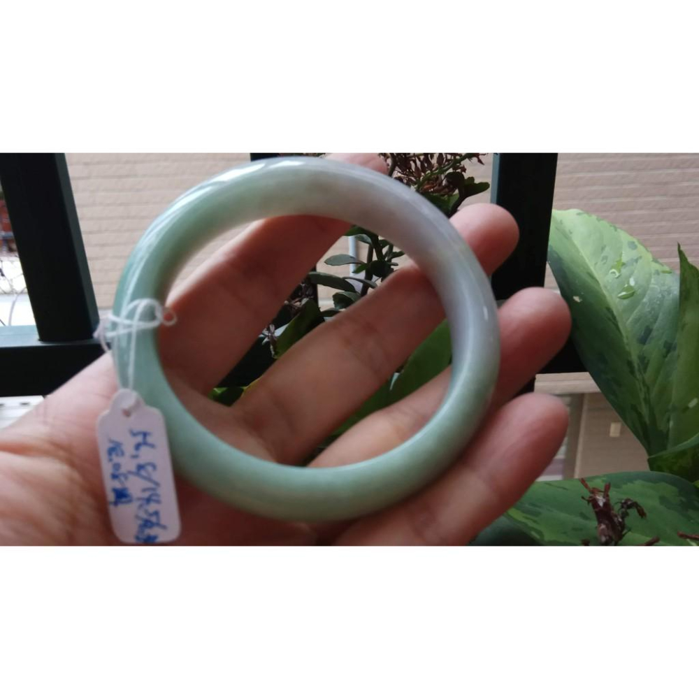 18.08圍天然緬甸玉硬玉翡翠A貨春帶彩紫羅蘭黃翡手鐲玉鐲鐲子手環平安鐲扁口鐲鐲細膩有種水珠寶玉石首飾飾品-細節圖9