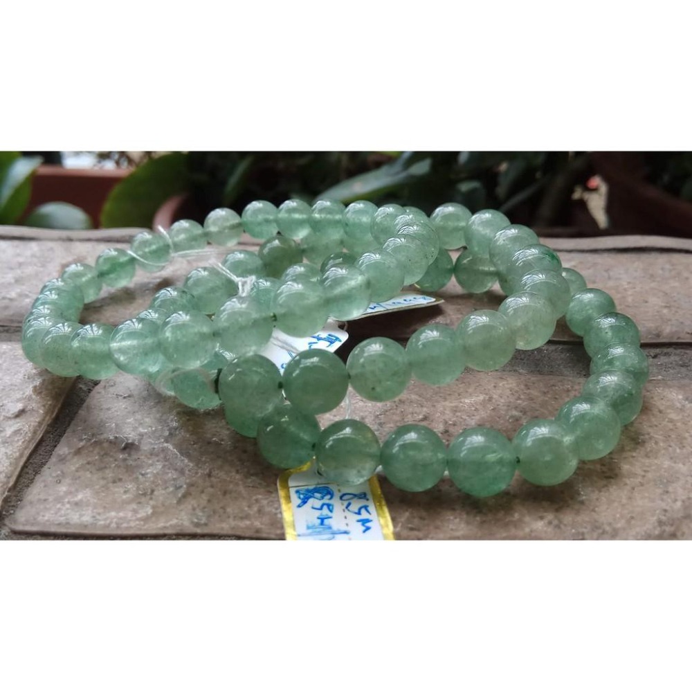 天然水晶超美綠草莓手鍊手串手環手鏈手珠佛珠AAA級7.5/8.5mm珠寶玉石寶石首飾飾品數款任選其一-細節圖9