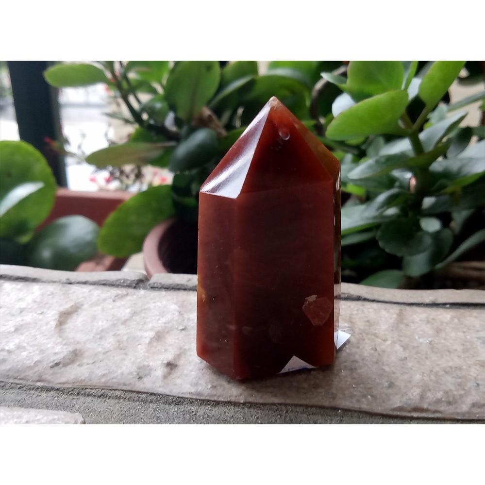 天然水晶極美紅兔毛清料滿絲膠花幽靈共生吊墬墬子項鍊掛件晶柱晶簇擺件風水擺飾珠寶玉石首飾飾品鴻運當頭紅紅火火48.4mm高-細節圖2