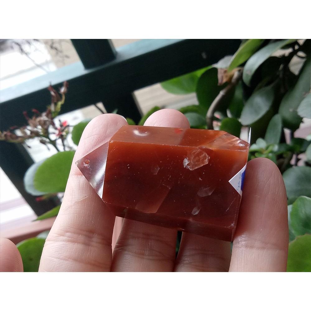 天然水晶極美紅兔毛清料滿絲膠花幽靈共生吊墬墬子項鍊掛件晶柱晶簇擺件風水擺飾珠寶玉石首飾飾品鴻運當頭紅紅火火48.4mm高-細節圖7