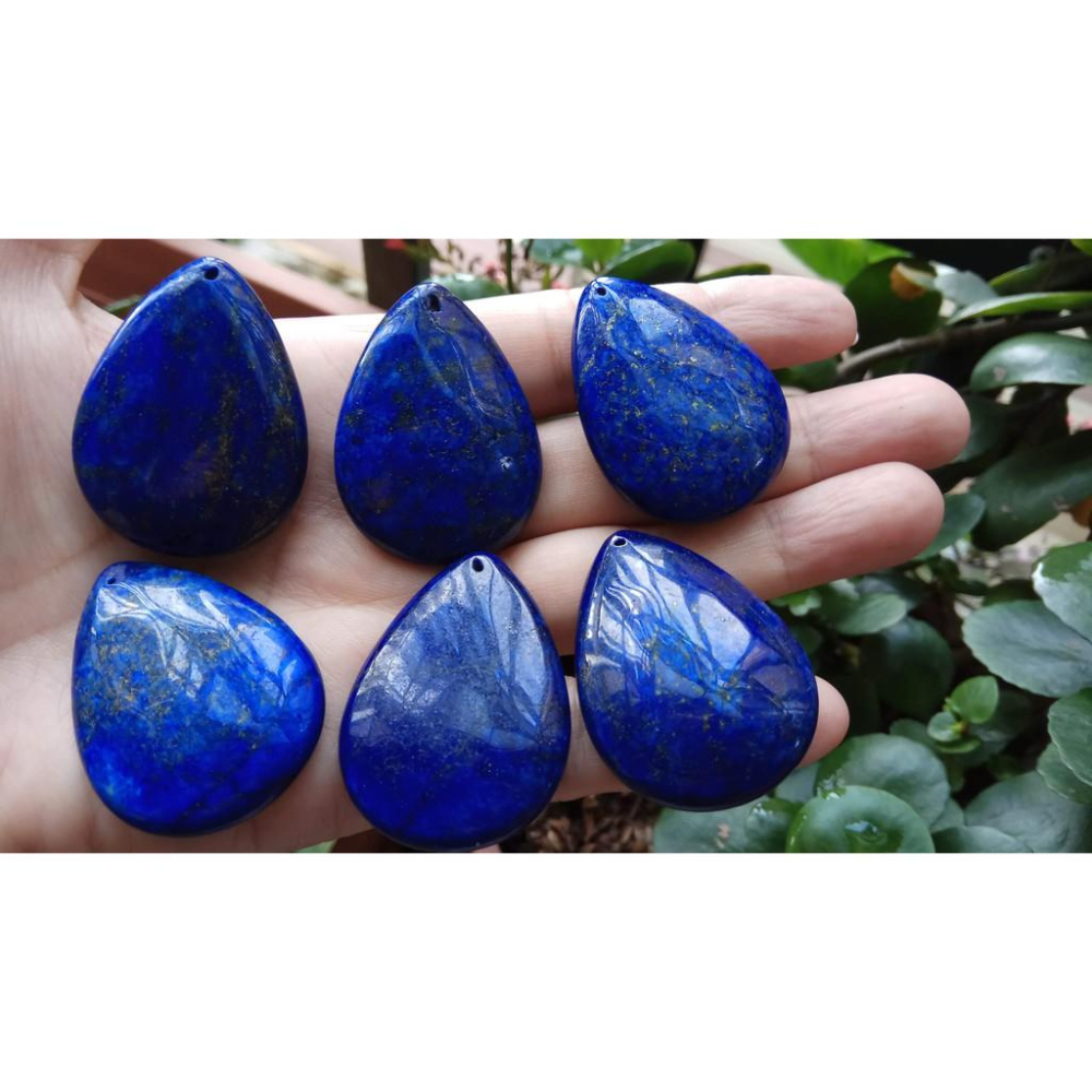 天然水晶帝王石AAA級帶撒金青金石水滴型青花瓷平安扣圓滿吊墬掛墜墬子項鍊玉珮珠寶玉石寶石首飾飾品多款任選其一b組-細節圖3